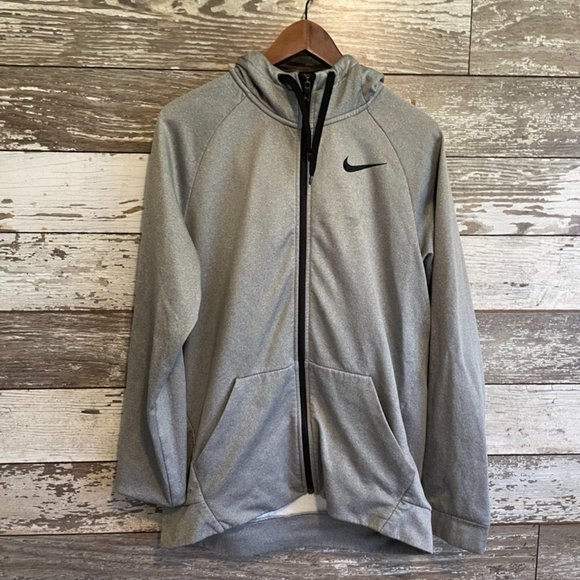 Nike Other - NIKE Dri-Fit Athletic Grey Zip Up Hoodie